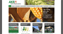 Desktop Screenshot of duenger-akra.at